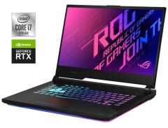 Ігровий ноутбук Asus Rog Strix G512LW / 15.6" (1920x1080) IPS / Intel Core i7-10870H (8 (16) ядер по 2.2 - 5.0 GHz) / 16 GB DDR4 / 1000 GB SSD NVMe / nVidia GeForce RTX 2070, 8 GB GDDR6, 256-bit / WebCam