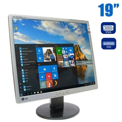 Монитор LG Flatron L1942PE / 19" (1280x1024) TN / VGA, DVI / VESA 75x75 