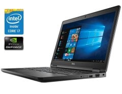 Ноутбук Dell Latitude 5591 / 15.6" (1920x1080) IPS / Intel Core i7-8750H (6 (12) ядер по 2.2 - 4.1 GHz) / 16 GB DDR4 / 240 GB SSD / nVidia GeForce MX130, 2 GB DDR5, 64-bit / WebCam