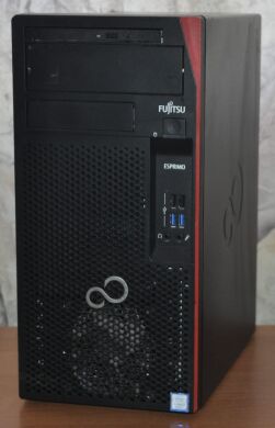 Комп'ютер Fujitsu Esprimo P558 E85 Tower / Intel Core i3-8100 (4 ядра по 3.6 GHz) / 8 GB DDR4 / 120 GB SSD / Intel UHD Graphics 630 / DVD-ROM / Windows 11 Pro