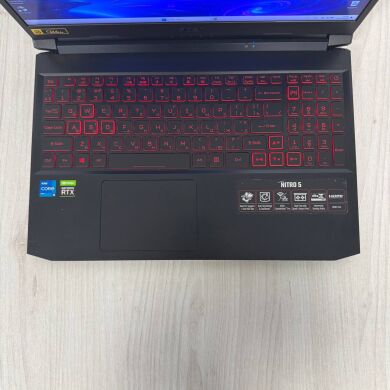 Игровой ноутбук Acer Nitro 5 AN515-57 / 15.6" (2560x1440) IPS / Intel Core i5-11400H (6 (12) ядра по 2.7 - 4.5 GHz) / 32 GB DDR4 / 256 GB SSD NVMe + 1000 GB HDD / nVidia GeForce RTX 3050, 4 GB GDDR6, 128-bit / WebCam Игровой ноутбук Acer Nitro 5 AN515-57 / 15.6" (2560x1440) IPS / Intel Core i5-11400H (6 (12) ядра по 2.7 - 4.5 GHz) / 32 GB DDR4 / 256 GB SSD NVMe + 1000 GB HDD / nVidia GeForce RTX 3050, 4 GB GDDR6, 128-bit / WebCam