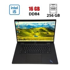 Ультрабук Dell Latitude 7530 / 15.6" (1920x1080) IPS / Intel Core i5-1245U (10 (12) ядер по 1.2 - 4.4 GHz) / 16 GB DDR4 / 256 GB SSD / Intel Iris Xe Graphics / WebCam / Windows 11 Pro