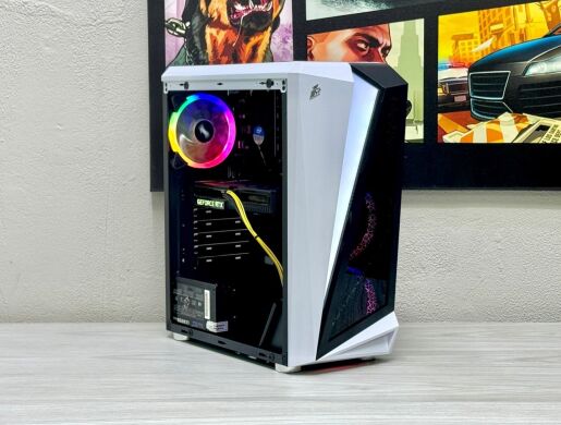 Игровой ПК 1stPlayer Tower / Intel Core i5-9400 (6 ядер по 2.9 - 4.1 GHz) / 32 GB DDR4 / 512 GB SSD / nVidia GeForce RTX 3060, 12 GB GDDR6, 192-bit / 550W / Win 10