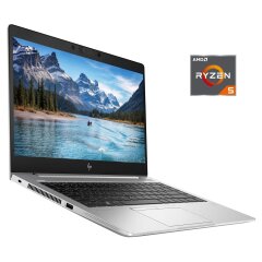 Ультрабук Б-класс HP EliteBook 745 G6 / 14" (1920x1080) IPS / AMD Ryzen 5 Pro 3500U (4 (8) ядра по 2.1 - 3.7 GHz) / 16 GB DDR4 / 256 GB SSD NVMe / AMD Radeon Vega 8 Graphics / WebCam