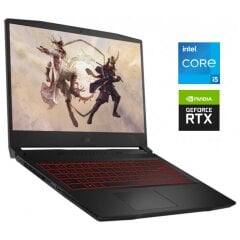 Игровой ноутбук MSI GF66 Katana 11UC / 15.6" (1920x1080) IPS / Intel Core i5-11400H (6 (12) ядер по 2.7 - 4.5 GHz) / 8 GB DDR4 / 512 GB SSD NVMe / nVidia GeForce RTX 3050, 4 GB GDDR6, 128-bit / WebCam