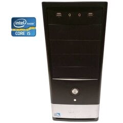 ПК Asus Tower / Intel Core i5-2400 (4 ядра по 3.1 - 3.4 GHz) / 8 GB DDR3 / 500 GB HDD / Intel HD Graphics 2000 / 400W
