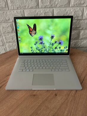 Ігровий ноутбук Б-клас Microsoft Surface Book 2 / 15" (3240x2160) IPS Touch / Intel Core i7-8650U (4 (8) ядра по 1.9 - 4.2 GHz) / 16 GB DDR3 / 512 GB SSD M.2 / nVidia GeForce GTX 1060, 6 GB GDDR5, 192-bit / WebCam