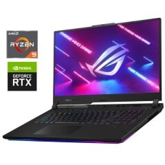 Ігровий ноутбук Asus ROG Strix SCAR 17 G733PYV / 17.3&rdquo; (2560x1440) IPS / AMD Ryzen 9 7945HX3D (16 (32) ядер по 2.3 - 5.4 GHz) / 32 GB DDR5 / 2000 GB SSD / nVidia GeForce RTX 4090, 16 GB GDDR6, 256-bit / WebCam / Win 11 Pro