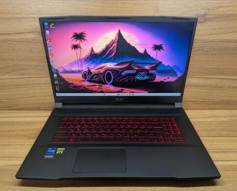 Игровой ноутбук MSI MS-17L3 / 17.3" (1920x1080) IPS / Intel Core i7-12700H (14 (20) ядер по 3.5 - 4.7 GHz) / 16 GB DDR4 / 512 GB SSD / nVidia GeForce RTX 3060, 6 GB GDDR6, 192-bit / WebCam / Windows 11