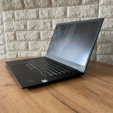 Ігровий ультрабук Б-клас Lenovo ThinkPad X1 Extreme Gen2 / 15.6" (1920x1080) IPS / Intel Core i7-9750H (6 (12) ядер по 2.6 - 4.5 GHz) / 8 GB DDR4 / 256 GB SSD / nVidia GeForce GTX 1650 Max-Q, 4 GB GDDR6, 128-bit / WebCam