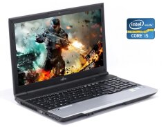 Ноутбук Fujitsu Lifebook A532 / 15.6'' (1366x768) TN / Intel Core i5-3210M (2 (4) ядра по 2.5 - 3.1 GHz) / 8 GB DDR3 / 120 GB SSD / Intel HD Graphics 4000 / WebCam / DVD-ROM / Win 10 Home