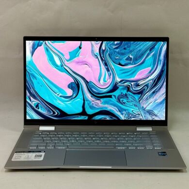 Ноутбук-трансформер Б-клаcс HP Envy x360 15-ew0023dx / 15.6" (1920x1080) IPS Touch / Intel Core i7-1255U (10 (12) ядер по 3.5 - 4.7 GHz) / 32 GB DDR4 / 512 GB SSD / Intel Iris Plus Graphics / WebCam / Windows 11 Pro