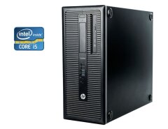 ПК Б-класс HP ProDesk 600 G1 Tower / Intel Core i5-4590 (4 ядра по 3.3 - 3.7 GHz) / 16 GB DDR3 / 240 GB SSD + 500 GB HDD / Intel HD Graphics 4600 / DVD-RW + USB-флешка 64 GB
