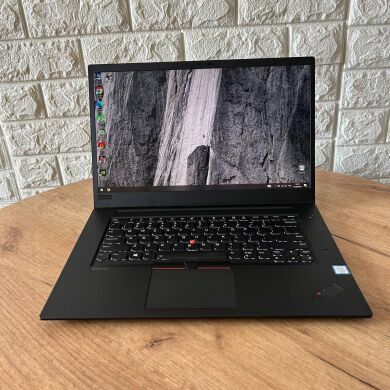 Ігровий ультрабук Б-клас Lenovo ThinkPad X1 Extreme Gen2 / 15.6" (1920x1080) IPS / Intel Core i7-9750H (6 (12) ядер по 2.6 - 4.5 GHz) / 8 GB DDR4 / 256 GB SSD / nVidia GeForce GTX 1650 Max-Q, 4 GB GDDR6, 128-bit / WebCam