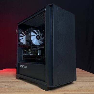 Збірка під замовлення: новий ігровий ПК Montech Air 100 ARGB Black Tower / AMD Ryzen 5 7500F (6 (12) ядер по 3.7 - 5.0 GHz) / 32 GB DDR5 / 1000 GB SSD M.2 / nVidia GeForce RTX 5060, 8 GB GDDR7, 128-bit / 650W