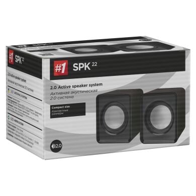 Акустична система Defender SPK 22 2х2W USB black