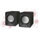 Акустична система Defender SPK 22 2х2W USB black купити