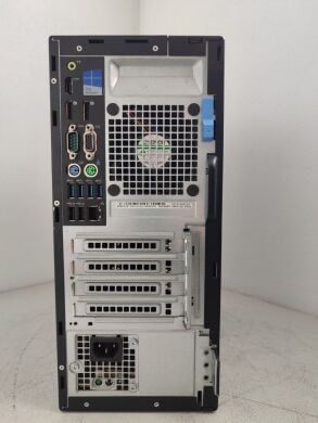 Комплект ПК: комп'ютер Dell OptiPlex 7050 Tower / Intel Core i5-7400 (4 ядра по 3.0 - 3.5 GHz) / 16 GB DDR4 / 256 GB SSD / Intel HD Graphics 630 / DVD-ROM + Монітор Dell P2217 / 22" (1680x1050) TN / Клавіатура та мишка
