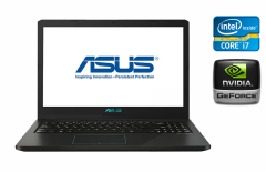 Игровой ноутбук Asus VivoBook 15&nbsp;X570ZD / 15.6" (1920x1080) IPS / Intel Core i7-8550U (4 (8) ядра по 1.8 - 4.0 GHz) / 16 GB DDR4 / 256 GB SSD + 1000 GB HDD / nVidia Geforce GTX 1050, 4 GB GDDR5, 128-bit / WebCam / Windows 10