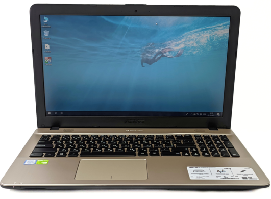 Ігровий ноутбук Asus X541U / 15.6" (1366x768) TN / Intel Core i3-6006U (2 (4) ядра по 2.0 GHz) / 4 GB DDR3 / 500 GB HDD / nVidia GeForce 920M, 2 GB DDR3, 64-bit / WebCam