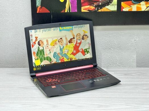 Игровой ноутбук Acer Nitro 5 AN515-42 / 15.6" (1920x1080) IPS / AMD Ryzen 5 2500U (4 (8) ядра по 2.0 - 3.6 GHz) / 8 GB DDR4 / 256 GB SSD M.2 + 1000 GB HDD / AMD Radeon RX 560X, 4 GB GDDR5, 128-bit / WebCam