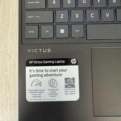 Игровой ноутбук HP Victus 15-fb3001nr / 15.6" (1920x1080 ) IPS / AMD Ryzen Al 7 350 (8 (16) ядер по 2.0 - 5.0 GHz) / 16 GB DDR5 / 512 GB SSD / nVidia GeForce RTX 5060, 8 GB GDDR7, 128-bit / WebCam
