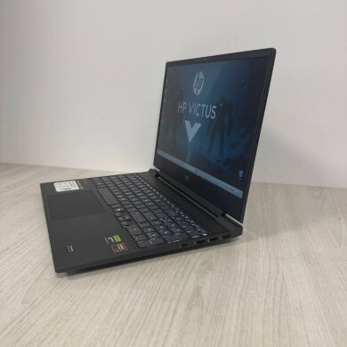 Игровой ноутбук HP Victus 15-fb3001nr / 15.6" (1920x1080 ) IPS / AMD Ryzen Al 7 350 (8 (16) ядер по 2.0 - 5.0 GHz) / 16 GB DDR5 / 512 GB SSD / nVidia GeForce RTX 5060, 8 GB GDDR7, 128-bit / WebCam