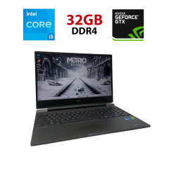 Игровой ноутбук HP Victus 15 / 15.6" (1920x1080) IPS / Intel Core i5-12450H (8 (12) ядер по 3.3 - 4.4 GHz) / 32 GB DDR4 / 512 GB SSD / nVidia GeForce GTX 1650, 4 GB GDDR5, 128-bit / WebCam / HDMI