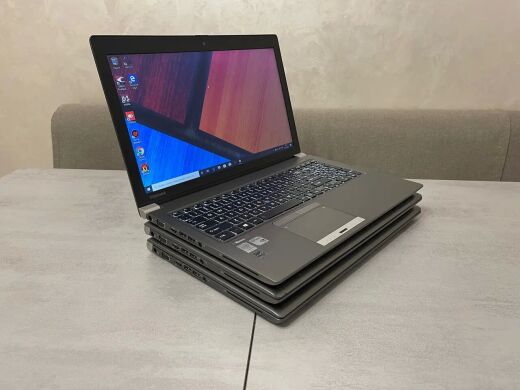 Игровой ноутбук Toshiba Tecra Z50-A / 15.6" (1366x768) TN / Intel Core i5-4310U (2 (4) ядра по 2.0 - 3.0 GHz) / 8 GB DDR3 / 256 GB SSD NEW / nVidia GeForce GT 730M, 1 GB DDR3, 64-bit / WebCam / Fingerprint / HDMI