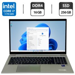 Ультрабук HP EliteBook 850 G8 / 15.6" (1920x1080) IPS / Intel Core i7-1185G7 (4 (8) ядра по 3.0 - 4.8 GHz) / 16 GB DDR4 / 256 GB SSD M.2 / Intel Iris Xe Graphics / WebCam / Fingerprint / Windows 11 Pro