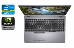 Мобильная рабочая станция Б-класс Dell Precision 3550 / 15.6" (1920x1080) IPS / Intel Core i7-10610U (4 (8) ядра по 1.8 - 4.9 GHz) / 16 GB DDR4 / 512 GB SSD / nVidia Quadro P520, 2 GB GDDR5, 64-bit / WebCam / HDMI