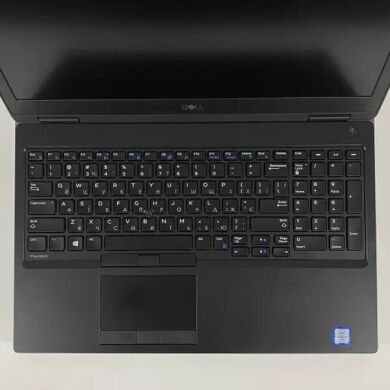 Мобільна робоча станція Dell Precision 7530 / 15.6" (3840x2160) IPS / Intel Core i7-8850H (6 (12) ядра по 2.6 - 4.3 GHz) / 16 GB DDR4 / 512 GB SSD / nVidia Quadro P2000, 4 GB GDDR5, 128-bit / WebCam / HDMI Мобільна робоча станція Dell Precision 7530 / 15.6" (3840x2160) IPS / Intel Core i7-8850H (6 (12) ядра по 2.6 - 4.3 GHz) / 16 GB DDR4 / 512 GB SSD / nVidia Quadro P2000, 4 GB GDDR5, 128-bit / WebCam / HDMI