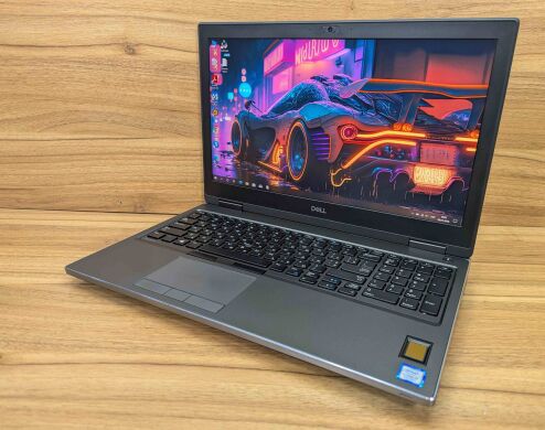 Мобільна робоча станція Dell Precision 7540 / 15.6" (1920x1080) IPS / Intel Core i7-9850H (6 (12) ядер по 2.6 - 4.6 GHz) / 32 GB DDR4 / 512 GB SSD / nVidia Quadro RTX 3000, 6 GB GDDR6, 192-bit / TouchID / WebCam / Windows 10