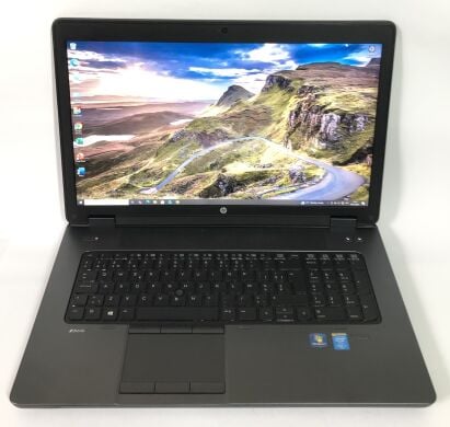 Мобильная рабочая станция HP ZBook 17 G2 / 17.3" (1920x1080) TN / Intel Core i7-4710MQ (4 (8) ядра по 2.5 - 3.5 GHz) / 16 GB DDR3 / 256 GB SSD / nVidia Quadro K3100M, 4 GB GDDR5, 256-bit / WebCam / DVD-ROM / Win 10 Pro
