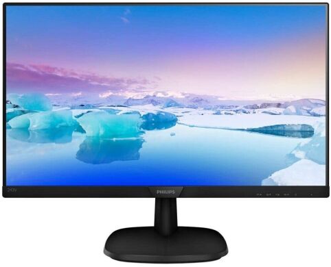 Монітор Philips 243V / 23.8" (1920x1080) IPS / 1x HDMI, 1x DVI, 1x VGA, 2x Audio / 2x 2W / VESA 100x100 Монітор Philips 243V / 23.8" (1920x1080) IPS / 1x HDMI, 1x DVI, 1x VGA, 2x Audio / 2x 2W / VESA 100x100