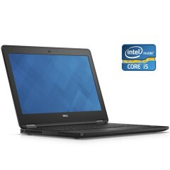 Нетбук Dell Latitude 12 E7270 / 12.5" (1366x768) TN / Intel Core i5-6300U (2 (4) ядра по 2.4 - 3.0 GHz) / 8 GB DDR4 / 128 GB SSD / Intel HD Graphics 520 / WebCam / Windows 10 Pro