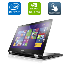Ноутбук-трансформер Б-класс Lenovo Flex 3 1580 2in1 / 15.6" (1920x1080) IPS Touch / Intel Core i7-6500U (2 (4) ядра по 2.5 - 3.1 GHz) / 8 GB DDR3 / 240 GB SSD / nVidia GeForce 940M, 2 GB DDR3, 64-bit / WebCam