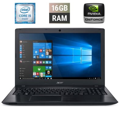 Ноутбук Acer Aspire F 15 F5-572G-56CU / 15.6" (1920x1080) IPS / Intel Core i5-6200U (2 (4) ядра по 2.3 - 2.8 GHz) / 16 GB DDR3 / 240 GB SSD / nVidia GeForce 940M, 4 GB GDDR3, 64-bit / WebCam / DVD-RW Ноутбук Acer Aspire F 15 F5-572G-56CU / 15.6" (1920x1080) IPS / Intel Core i5-6200U (2 (4) ядра по 2.3 - 2.8 GHz) / 16 GB DDR3 / 240 GB SSD / nVidia GeForce 940M, 4 GB GDDR3, 64-bit / WebCam / DVD-RW
