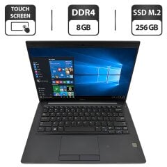 Ноутбук Dell Latitude 7390 / 13.3" (1920x1080) IPS Touch / Intel Core i7-8650U (4 (8) ядер по 1.9 - 4.2 GHz) / 8 GB DDR4 / 256 GB SSD M.2 / Intel UHD Graphics 620 / WebCam