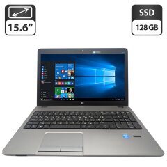Ноутбук HP ProBook 450 G1 / 15.6" (1366x768) TN / Intel Core i5-4200M (2 (4) ядра по 2.5 - 3.1 GHz) / 8 GB DDR3 / 128 GB SSD / Intel HD Graphics 4600 / WebCam
