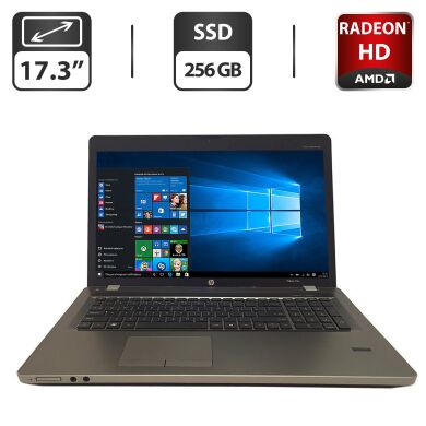 Ноутбук Б-клас HP ProBook 4740s / 17.3" (1366x768) TN / Intel Core i5-2450M (2 (4) ядра по 2.5 - 3.1 GHz) / 8 GB DDR3 / 256 GB SSD / AMD Radeon HD 7500M, 1 GB GDDR5, 64-bit / WebCam / DVD-ROM / VGA Ноутбук Б-клас HP ProBook 4740s / 17.3" (1366x768) TN / Intel Core i5-2450M (2 (4) ядра по 2.5 - 3.1 GHz) / 8 GB DDR3 / 256 GB SSD / AMD Radeon HD 7500M, 1 GB GDDR5, 64-bit / WebCam / DVD-ROM / VGA
