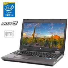Ноутбук HP ProBook 6560b / 15.6" (1024x768) TN / Intel Core i5-2520M (2 (4) ядра по 2.5 - 3.2 GHz) / 4 GB DDR3 / 128 GB SSD / AMD Radeon HD 6470M, 512 MB DDR3, 64-bit / DP / eSATA 