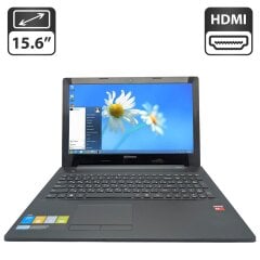 Ноутбук Lenovo IdeaPad G50-45 / 15.6" (1366x768) TN / AMD A4-6210 (4 ядра по 1.8 GHz) / 8 GB DDR3 / 500 GB HDD / AMD Radeon R3 Graphics / WebCam