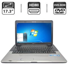 Ноутбук Medion Akoya E7218 / 17.3" (1600x900) TN / Intel Core i3-2310M (2 (4) ядра по 2.1 GHz) / 6 GB DDR3 / 750 GB HDD / Intel HD Graphics / WebCam / DVD-ROM / АКБ не тримає