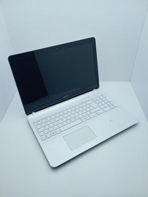 Ноутбук Sony SVF156 / 15.6" (1366x768) TN / Intel Pentium 2117U (2 ядра по 1.8 GHz) / 6 GB DDR3 / 500 GB HDD / Intel HD Graphics 2500 / WebCam Ноутбук Sony SVF156 / 15.6" (1366x768) TN / Intel Pentium 2117U (2 ядра по 1.8 GHz) / 6 GB DDR3 / 500 GB HDD / Intel HD Graphics 2500 / WebCam