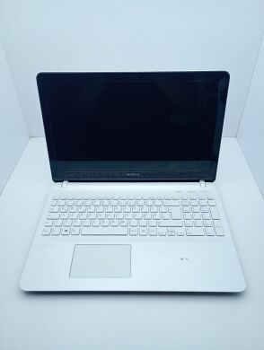 Ноутбук Sony SVF156 / 15.6" (1366x768) TN / Intel Pentium 2117U (2 ядра по 1.8 GHz) / 6 GB DDR3 / 500 GB HDD / Intel HD Graphics 2500 / WebCam Ноутбук Sony SVF156 / 15.6" (1366x768) TN / Intel Pentium 2117U (2 ядра по 1.8 GHz) / 6 GB DDR3 / 500 GB HDD / Intel HD Graphics 2500 / WebCam
