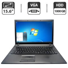 Ноутбук Terra Mobile 1512 / 15.6" (1366x768) TN / Intel Celeron 1037U (2 ядра по 1.8 GHz) / 6 GB DDR3 / 1000 GB HDD / Intel HD Graphics 2500 / WebCam / DVD-ROM