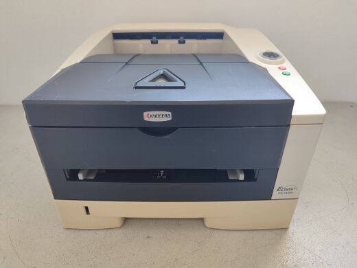 Принтер Kyocera Ecosys FS-1100 / Лазерная монохромная печать / 1200x1200 dpi / A4 / 28 стр/мин / USB / Кабели в комплекте