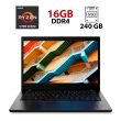 Ультрабук Lenovo ThinkPad L14 Gen 1 / 14" (1366х768) IPS / Ryzen 5 Pro 4650U (6 (12) ядра по 2.1 - 2.3 GHz) / 16 GB DDR4 / 240 GB SSD / AMD Radeon Graphics / WebCam