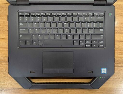 Защищенный ноутбук Dell Latitude 14 Rugged 5414 / 14" (1920x1080) IPS / Intel Core i5-6300U (2 (4) ядра по 2.4 - 3.0 GHz) / 8 GB DDR4 / 240 GB SSD / Intel HD Graphics 520 / VGA / WebCam / Windows 10
